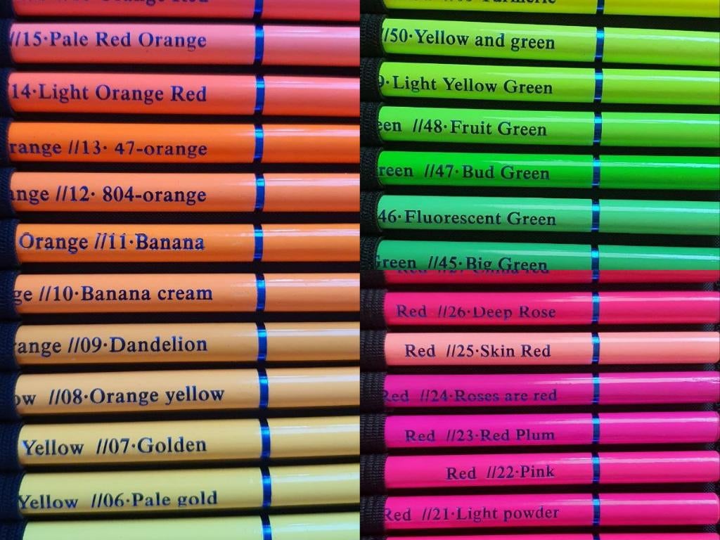 Nieuw Brutfuner NEON potloden, 50 stuks, Hobby en Vrije tijd, Tekenen, Ophalen of Verzenden, Nieuw, Potlood of Stift