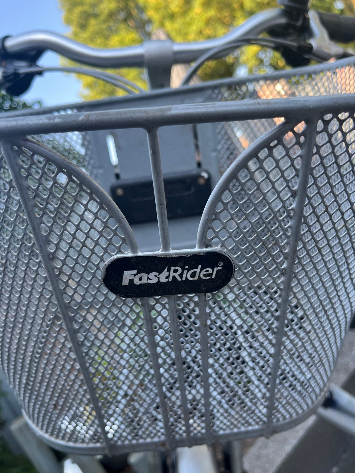 FastRider fietsmandje - Gebruikt, Fietsen en Brommers, Ophalen, Gebruikt, Fietsmand, Stuurbevestiging