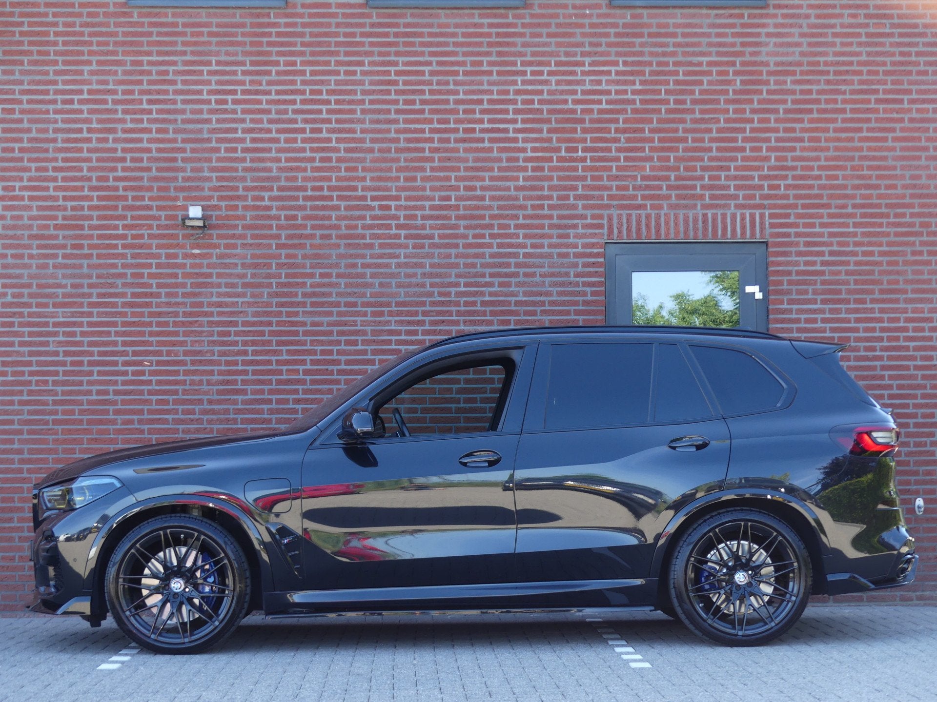 BMW X5 xDrive45e Achteras besturing/Headup display/Trekhaak/, Gebruikt, Zwart, Leder, Vierwielaandrijving