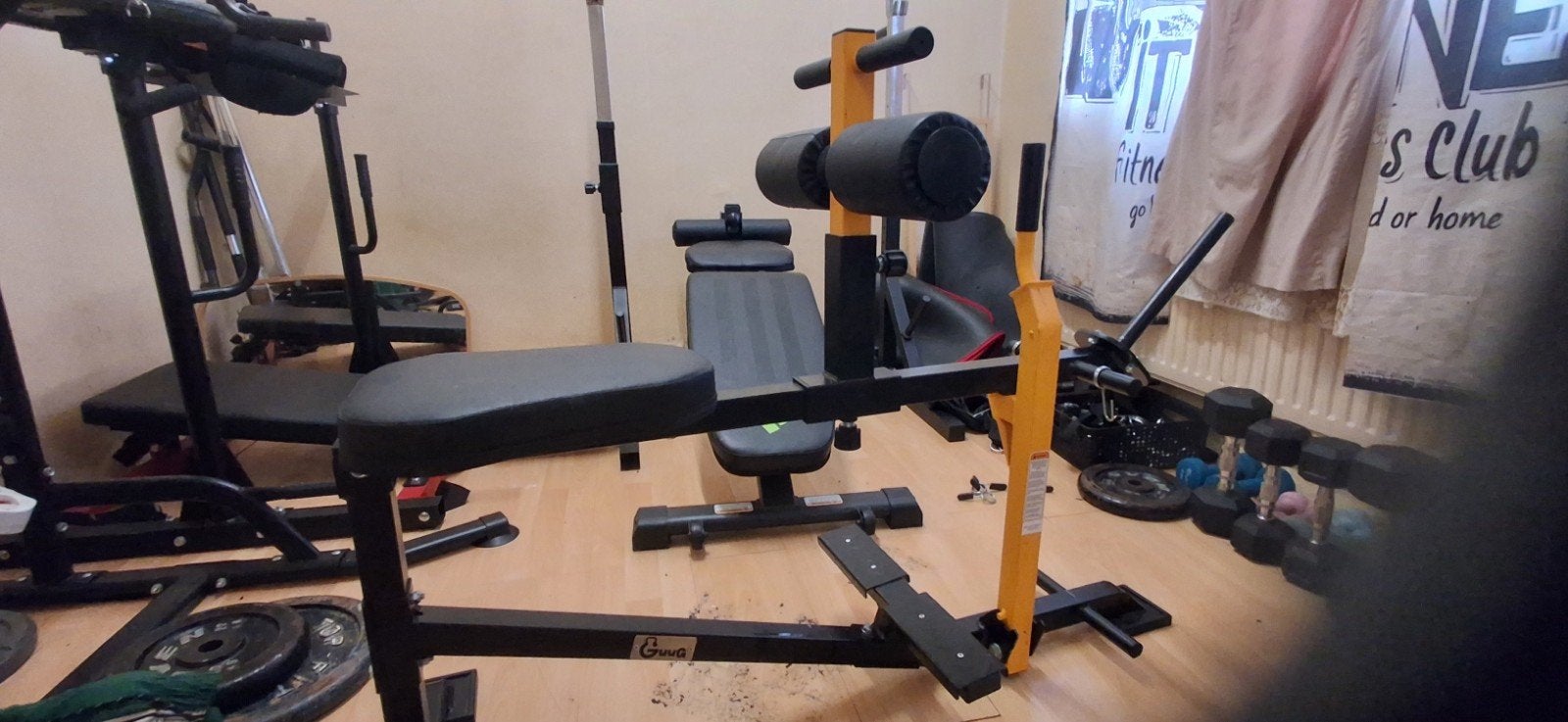 seated calf raise machine/ been apparaat, Sport en Fitness, Fitnessapparatuur, Ophalen, Gebruikt, Krachtstation, Metaal