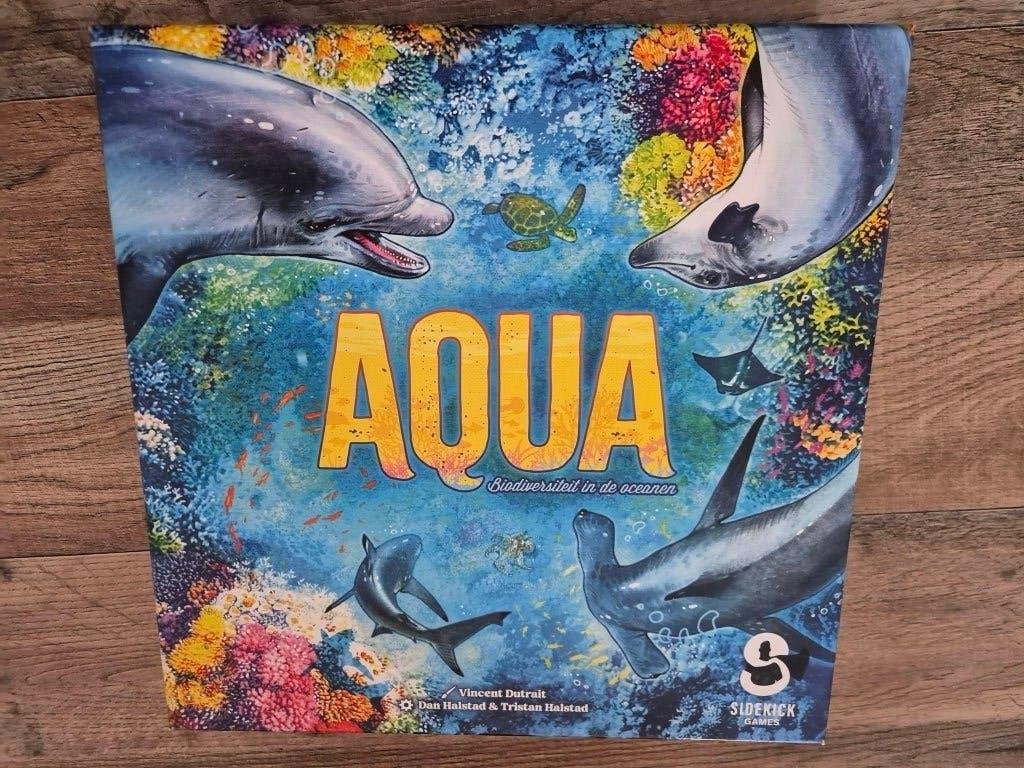 aqua - bordspel, Ophalen of Verzenden, Zo goed als nieuw