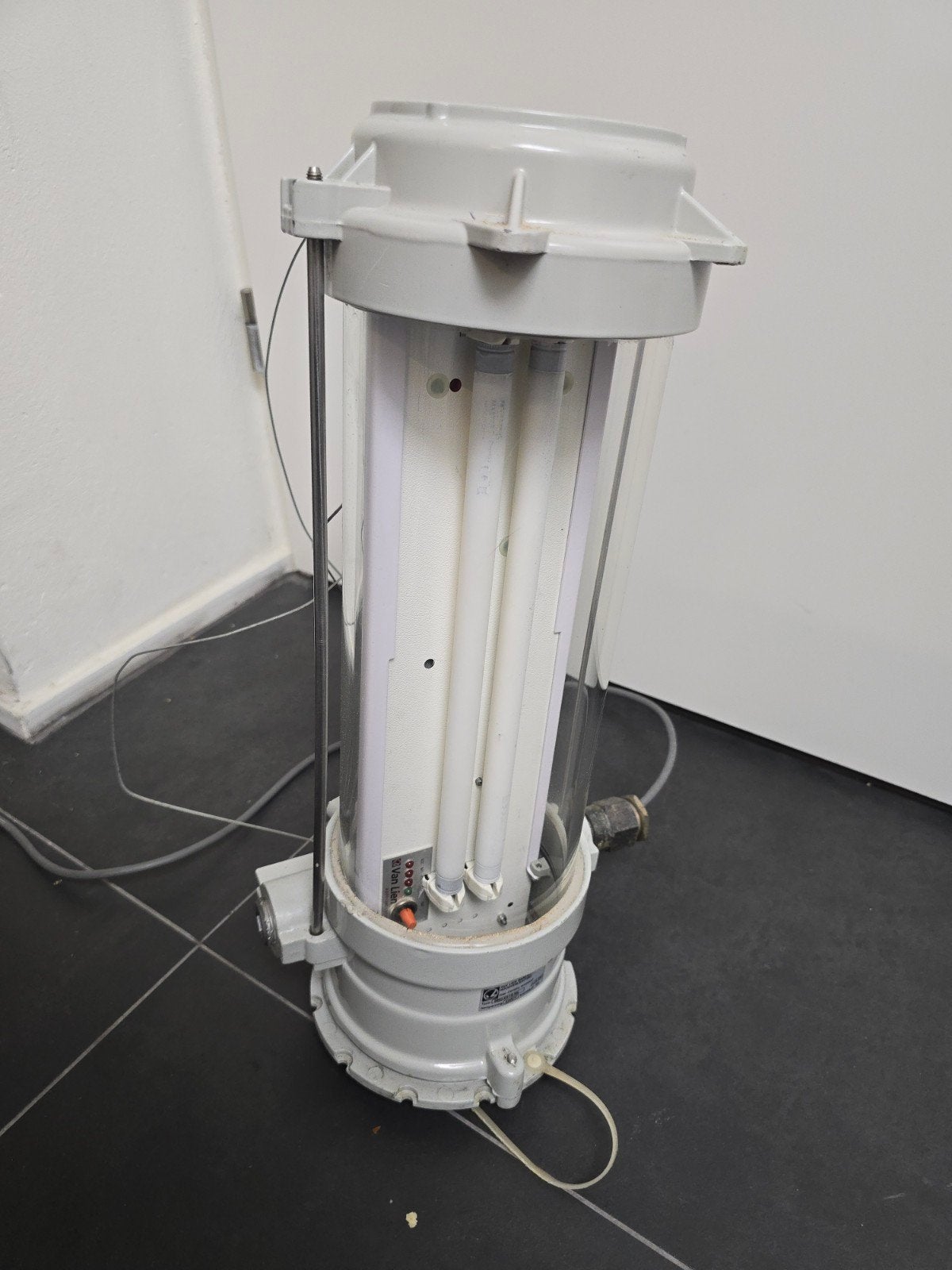 Bunkerlamp Explosie vrije lamp - Nieuwstaat, Huis en Inrichting, Lampen | Hanglampen, Ophalen of Verzenden, Zo goed als nieuw