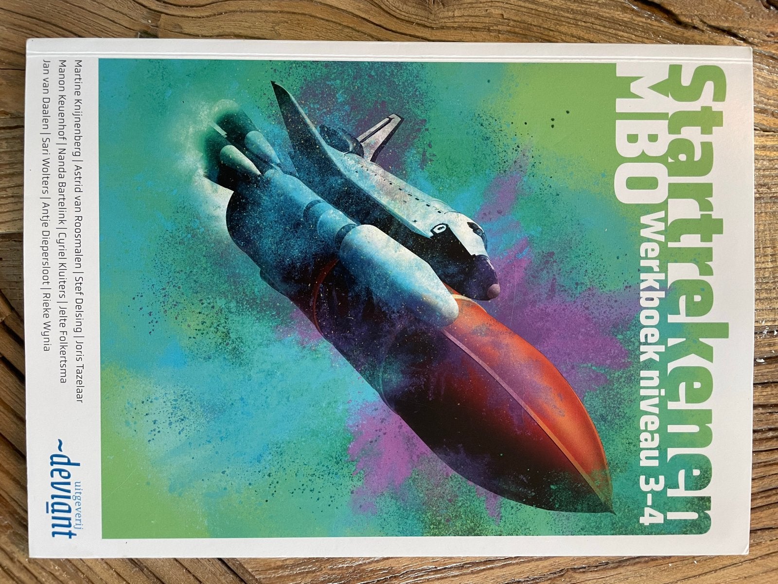 Startrekenen MBO werkboek niveau 3-4, Boeken, Studieboeken en Cursussen, Ophalen of Verzenden, Beta, Zo goed als nieuw, MBO
