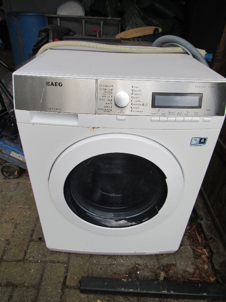 AEG Wasmachine  9 kg, Ophalen, Gebruikt, 8 tot 10 kg, 1600 toeren of meer