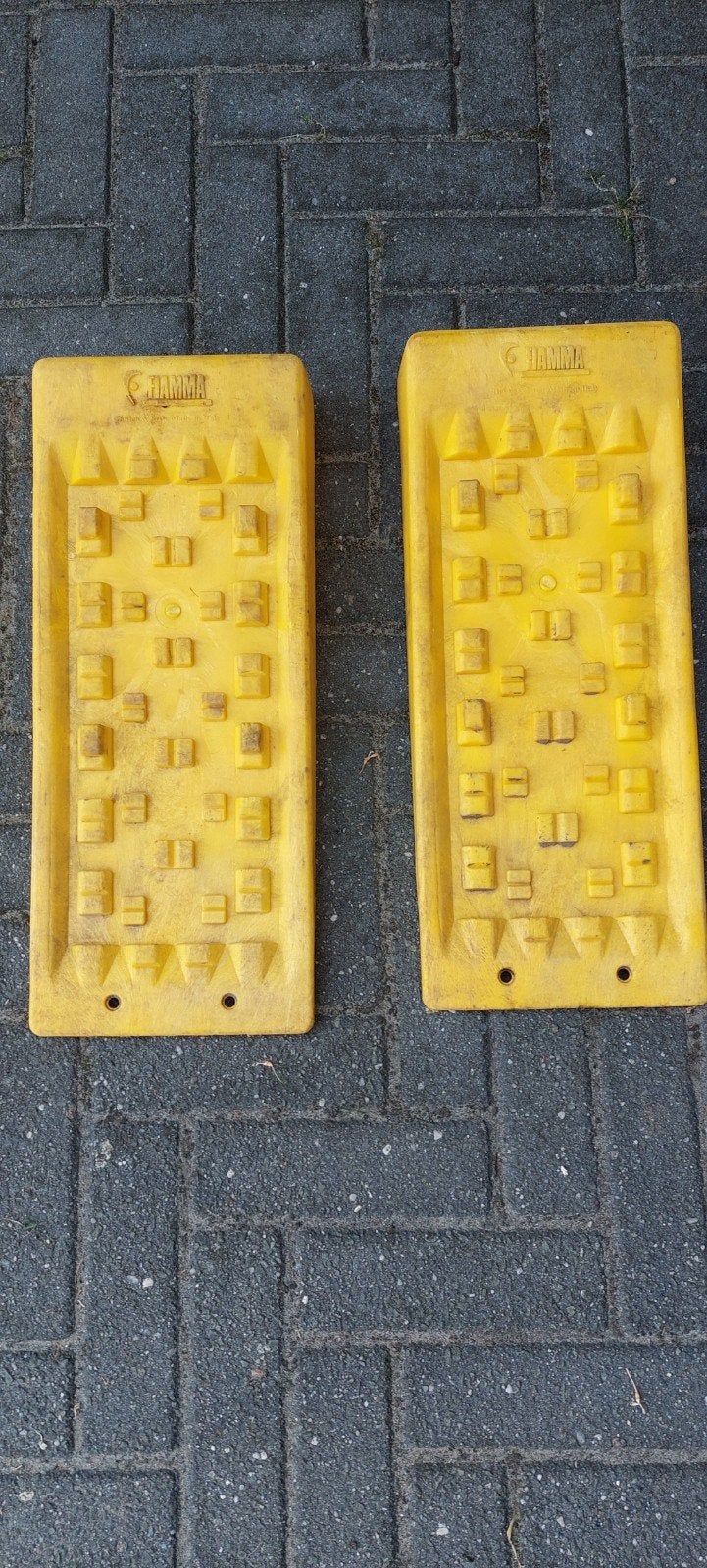 Fiamma levelers, Caravans en Kamperen, Ophalen of Verzenden, Gebruikt