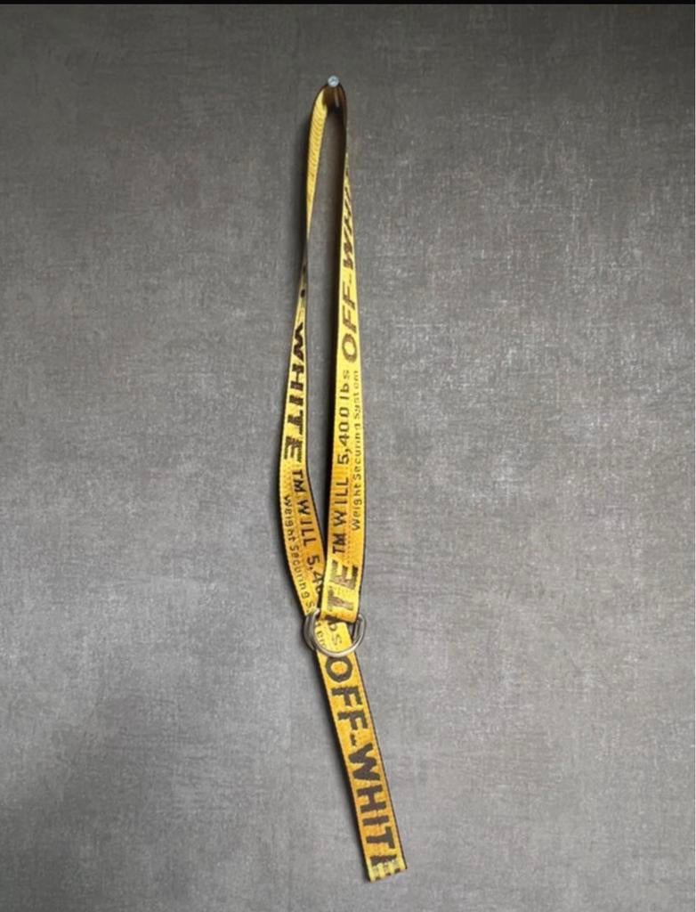 Off-White riem, Overige kleuren, Ophalen of Verzenden, Zo goed als nieuw, 115 cm of meer