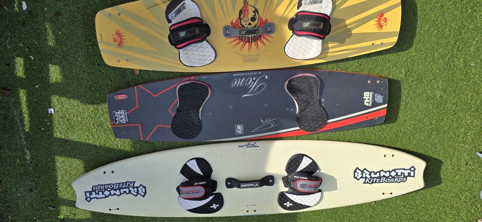 Diverse kiteboards te koop 50 euro voor 3, Watersport en Boten, Twintip, Ophalen, Gebruikt, Kiteboard
