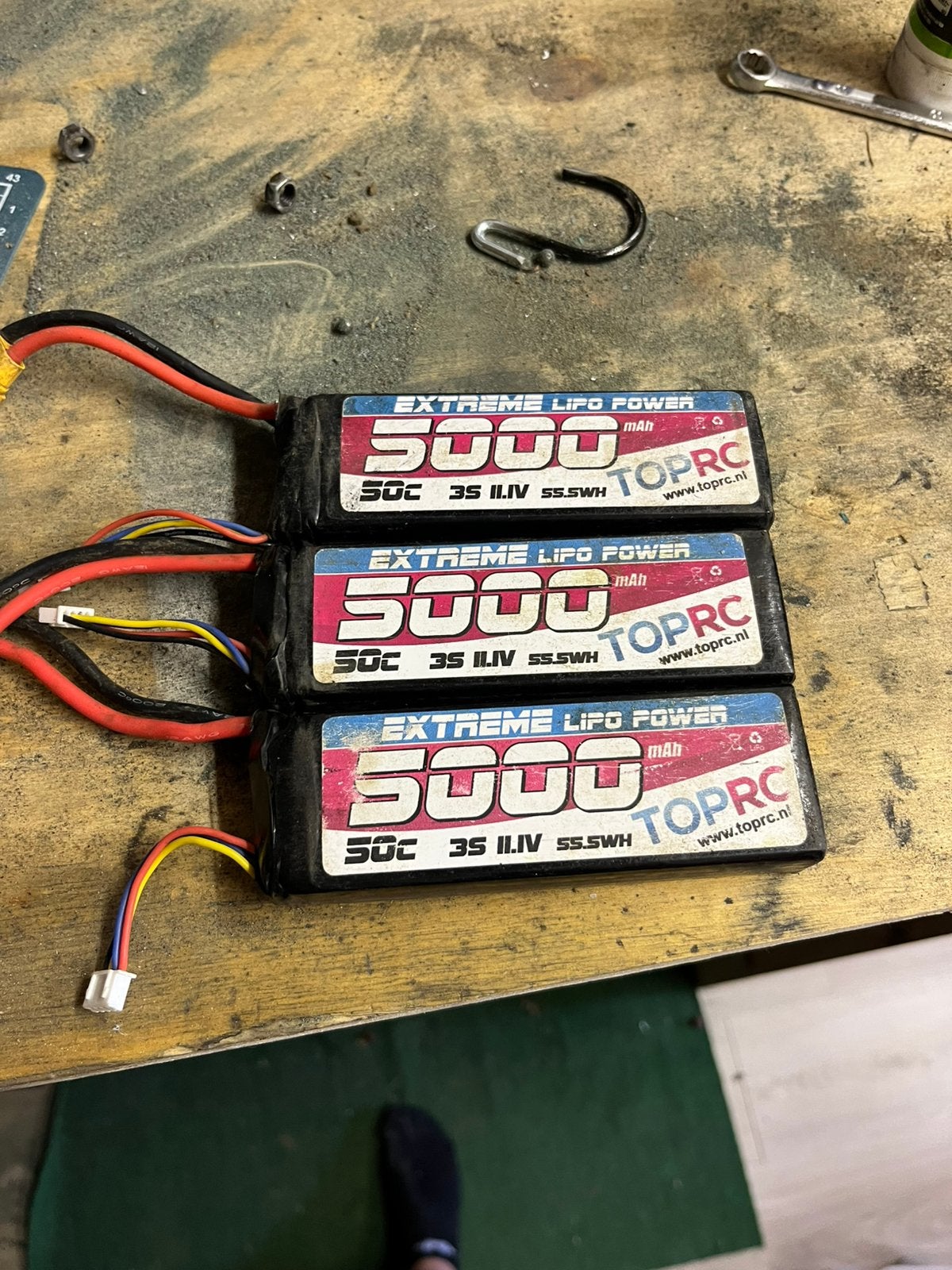 3s lipos, Ophalen of Verzenden, Zo goed als nieuw