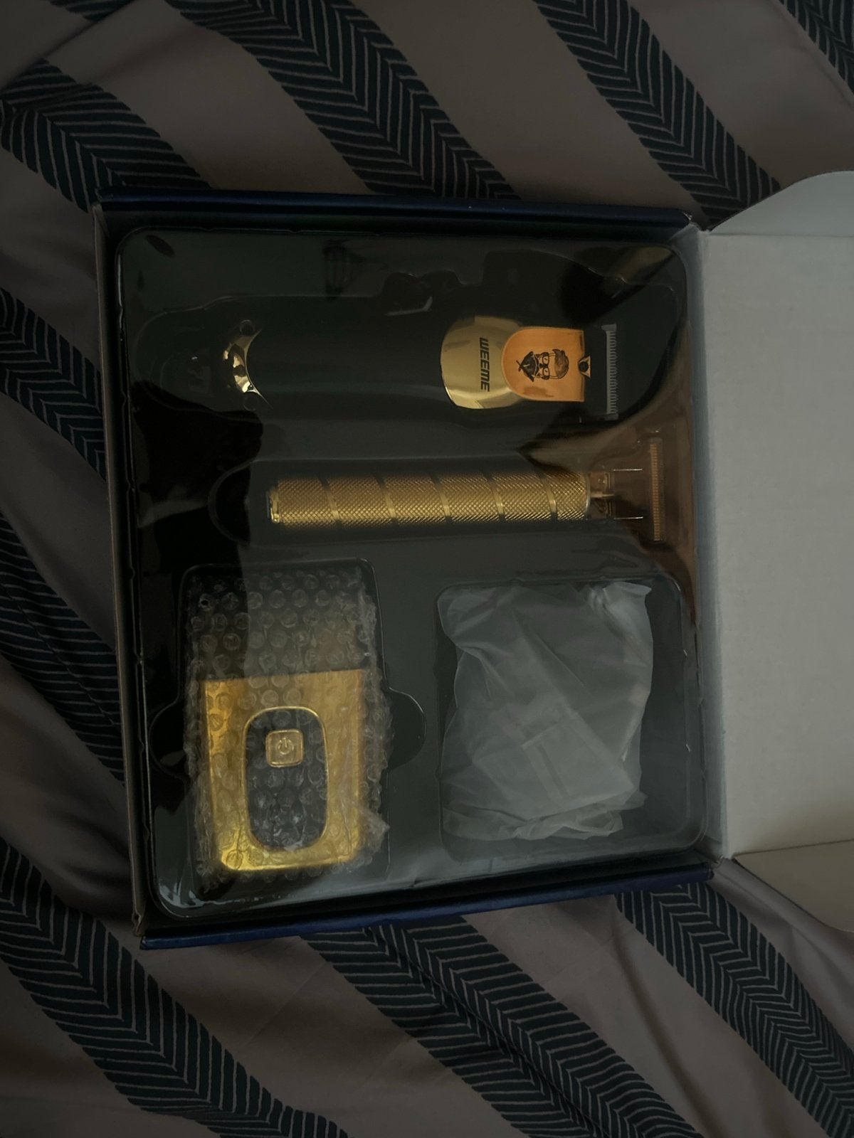 Professionele Kappers Tondeuse Set - Goud, Ophalen, Nieuw, Tondeuse