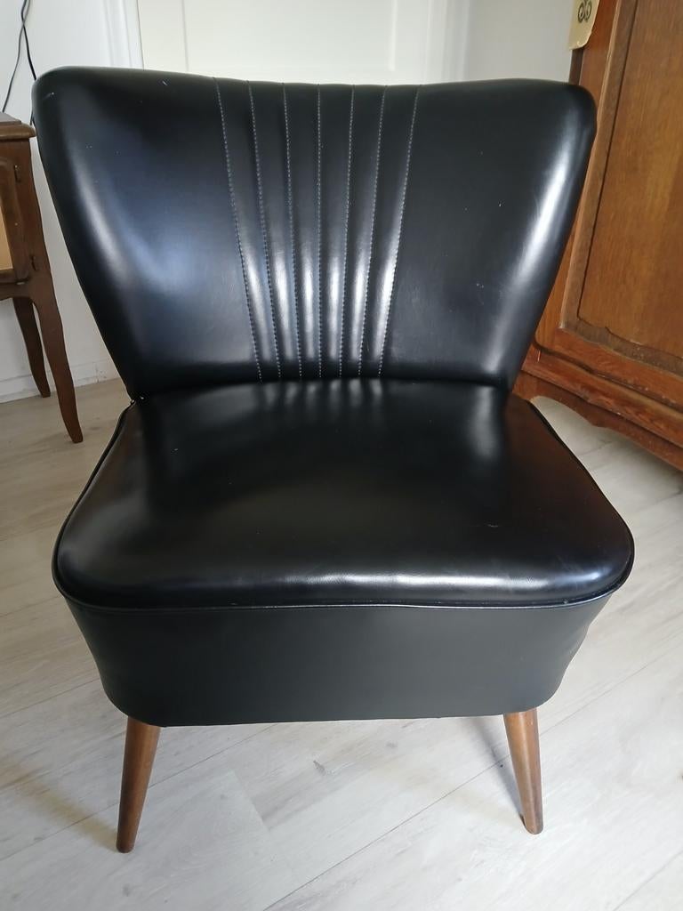 Clubstoel origineel jaren 70, Huis en Inrichting, Fauteuils, Ophalen, Zo goed als nieuw