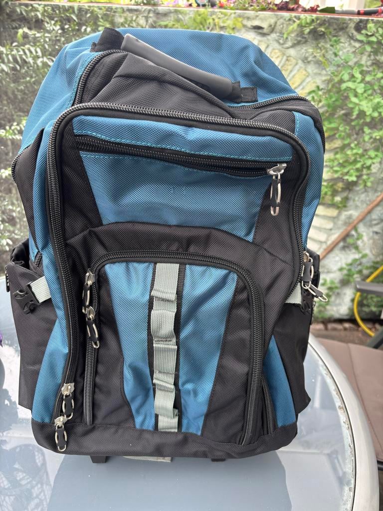 Reis trolley rugzak tas - 1x gebruikt, 55x40x20 cm, 40 cm of meer, Ophalen of Verzenden, Zo goed als nieuw, Overige merken