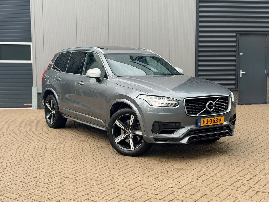 Volvo XC90 2.0 T8 Twin Engine AWD AUT 2015 | R-Design, Auto's, Zwart, 1969 cc, 320 pk, 7 stoelen