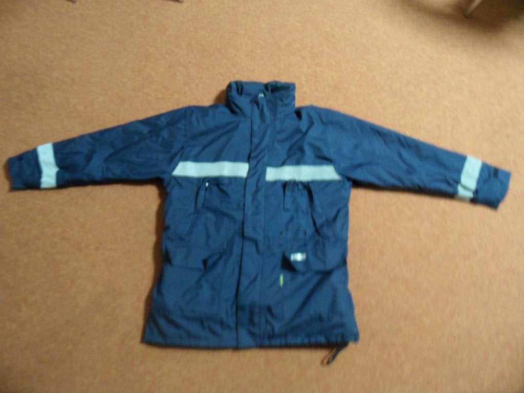 Werk Parka. 100 % Polyester ZGAN., Ophalen of Verzenden, Zo goed als nieuw, Jas