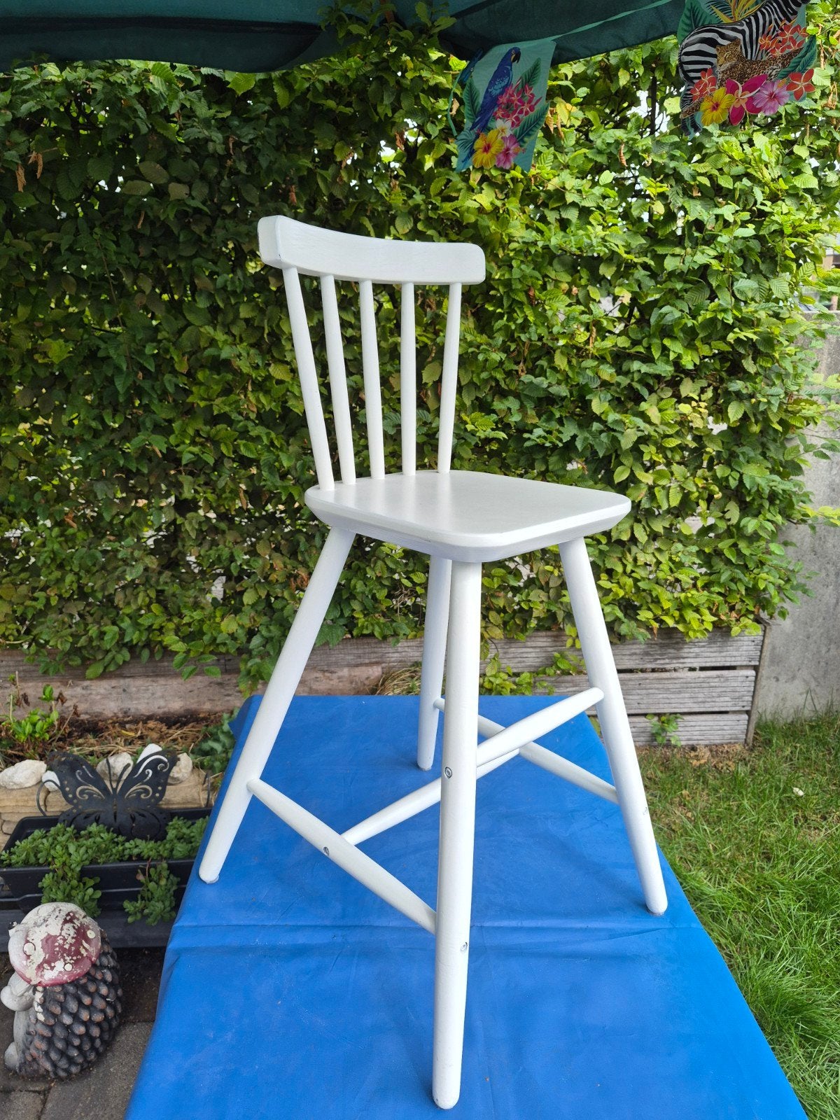 Hoge kinderstoel, Ophalen