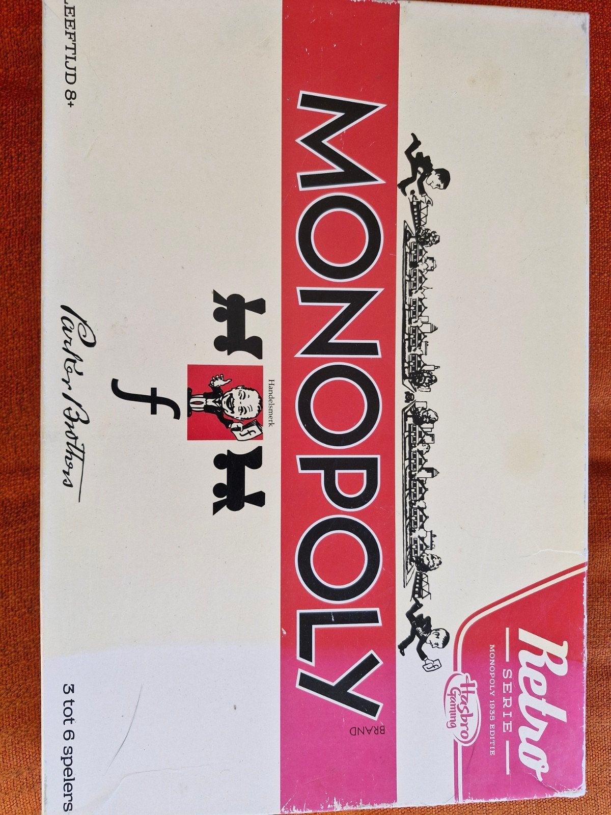 Monopoly Retro Serie 1935 Editie Bordspel, Vijf spelers of meer, Ophalen of Verzenden, Gebruikt, Hasbro Gaming