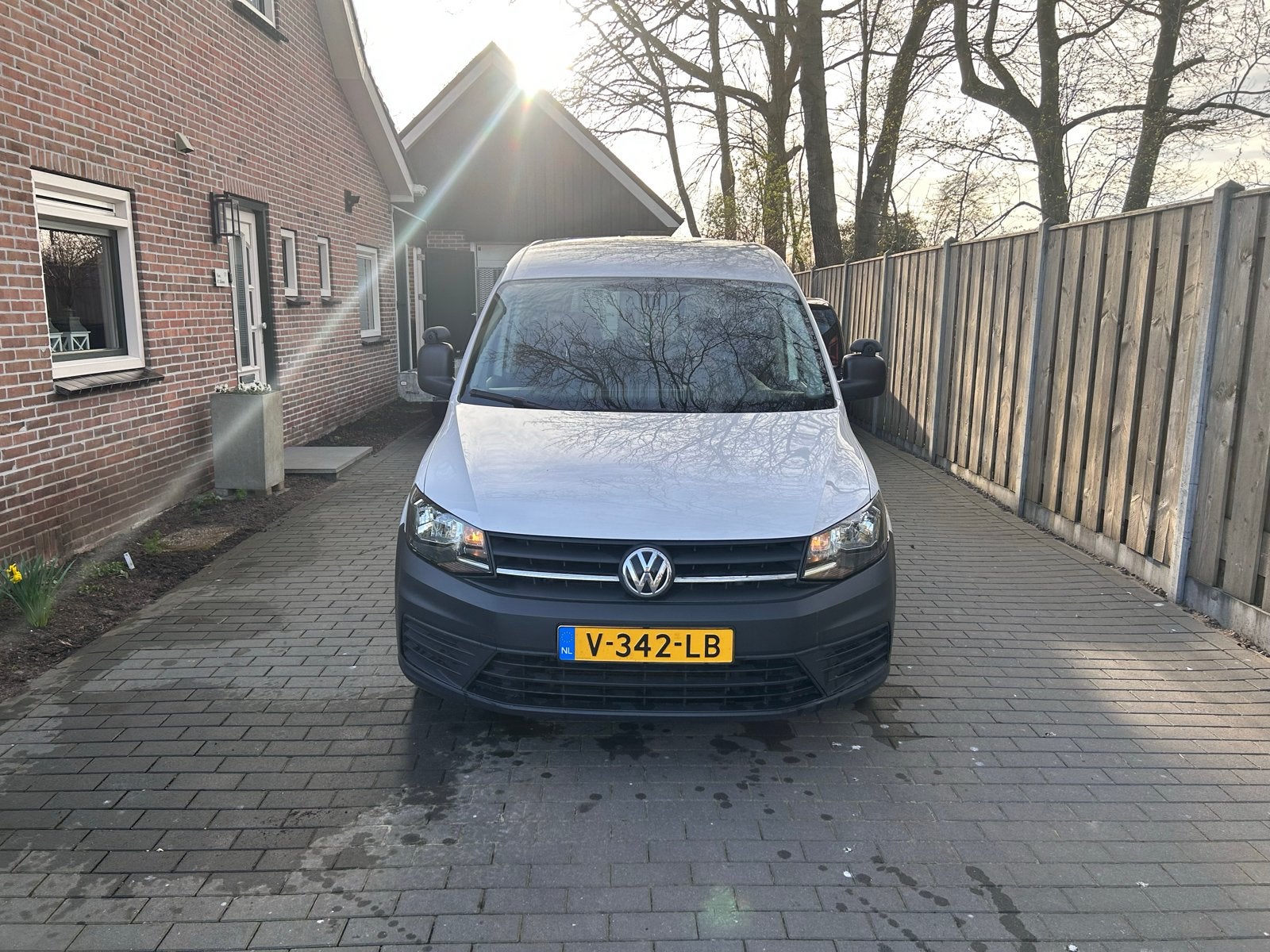 Volkswagen Caddy 2.0 TDI 75KW 2018 MARGE, Auto's, 4 cilinders, Volkswagen, Wit, Onderhoudsboekje