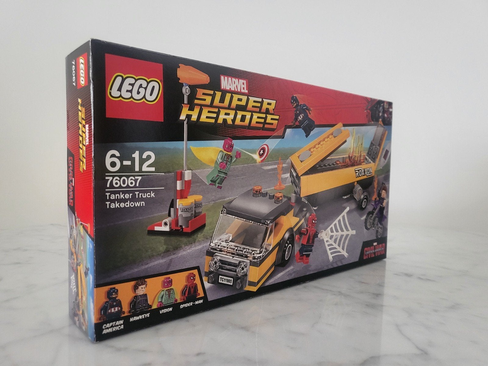 LEGO Marvel Super Heroes 76067 Tanker Truck Takedown, Ophalen of Verzenden, Nieuw, Complete set, Lego