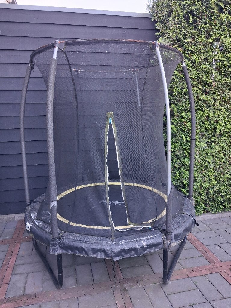 Trampoline, Ophalen, Gebruikt