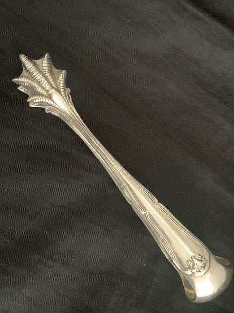 antieke verzilverde klontjestang, Ophalen of Verzenden