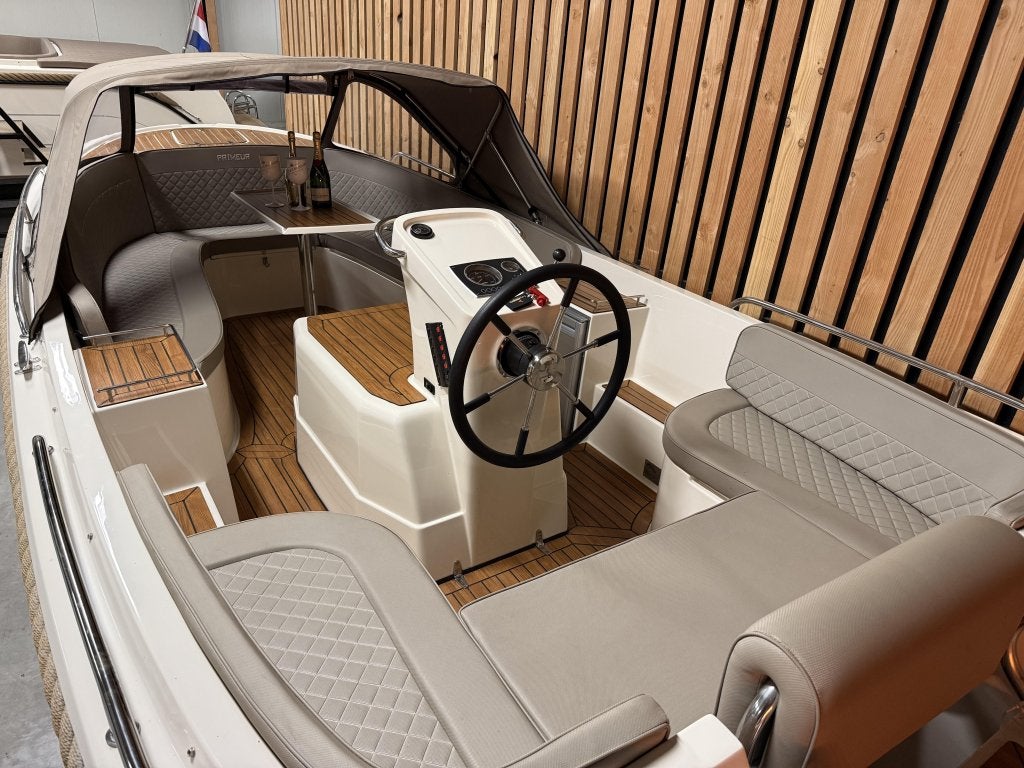 NwStaat! PRIMEUR 600 '33PK VETUS' KOELKST OPTIES 120uur Bj21, Tender, Rondzit, Diesel, 0 cm