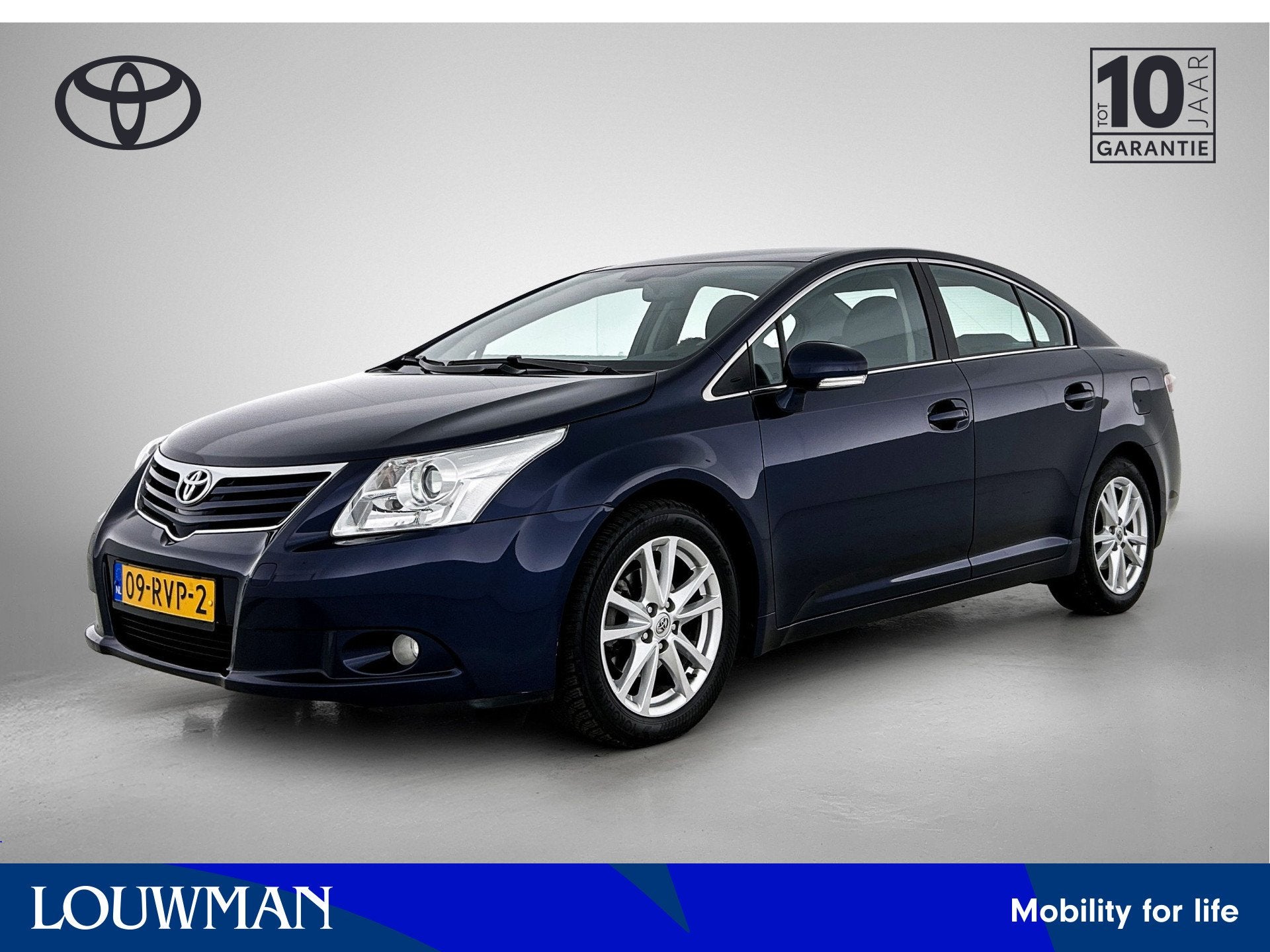 Toyota Avensis 2.0 VVT-i Dynamic Business | Navigatie | JV /, Auto's, Voorwielaandrijving, Stof, Zwart, 4 cilinders