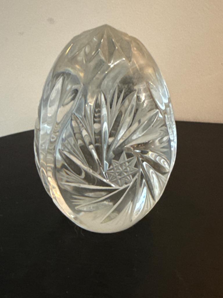 Kristallen Ei Paperweight - Decoratief Glasobject, Ophalen of Verzenden
