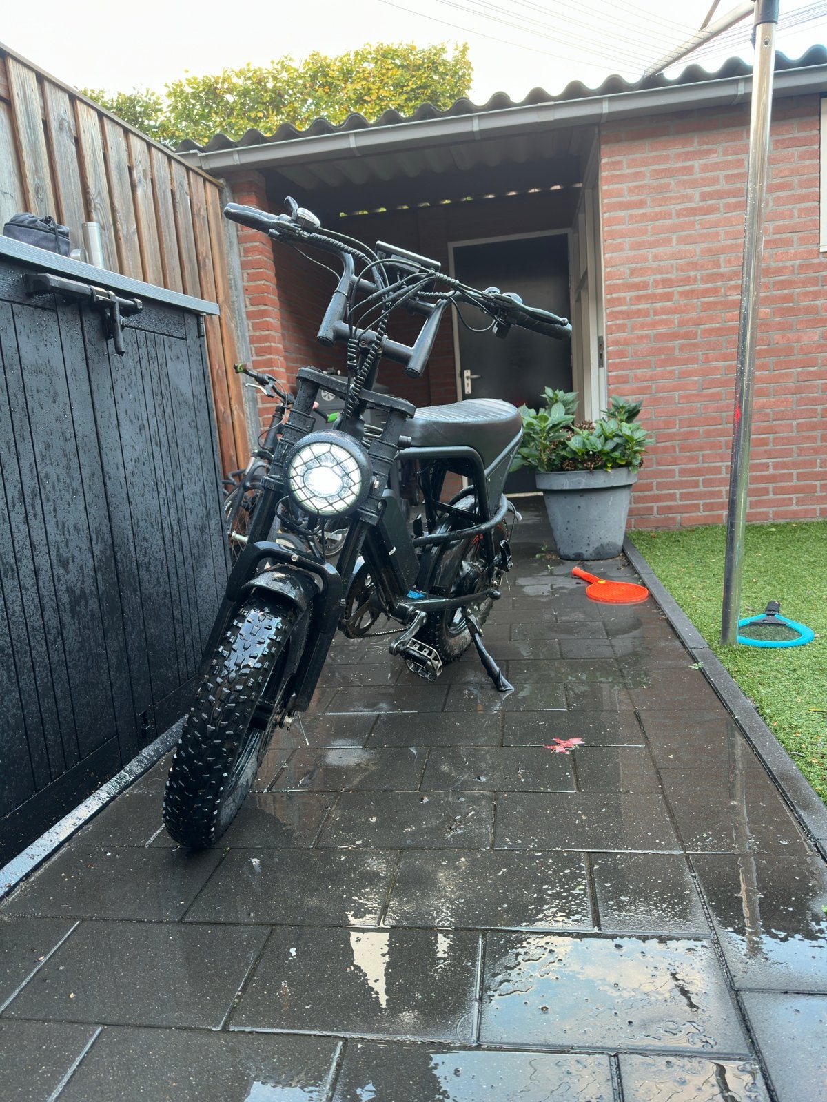 Stoere c80 mini Fatbike - Zwart, gebruikt, Gebruikt, 47 tot 51 cm, 30 tot 50 km per accu, Ophalen