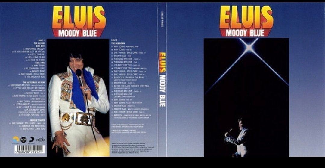 Elvis Presley - Moody Blue (2CD Follow that dream), Pop, Ophalen of Verzenden, Zo goed als nieuw, Inclusief doosje