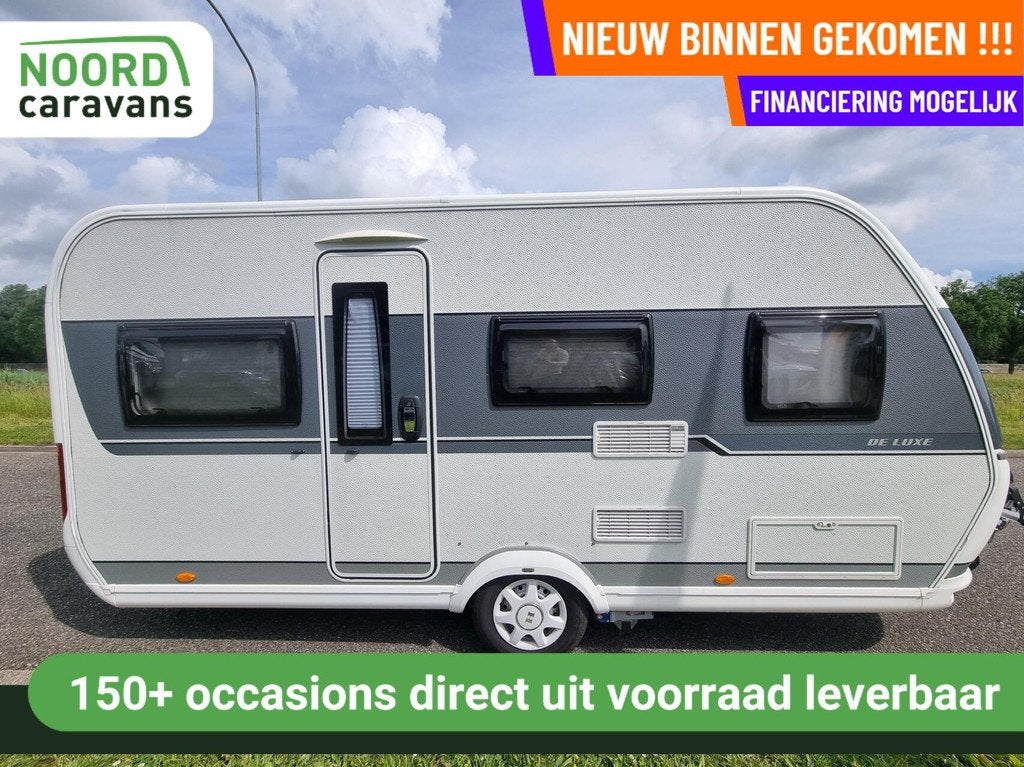 Hobby 455 UF DE LUXE MOVER + VOORTENT + FIETSENDR + DWARSBED, Mover, Rondzit, Hobby, Bedrijf