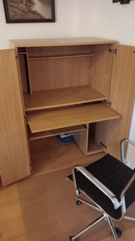 Te koop computerkast met veel opbergruimte, Ophalen, Gebruikt, 70 tot 120 cm, 40 tot 80 cm