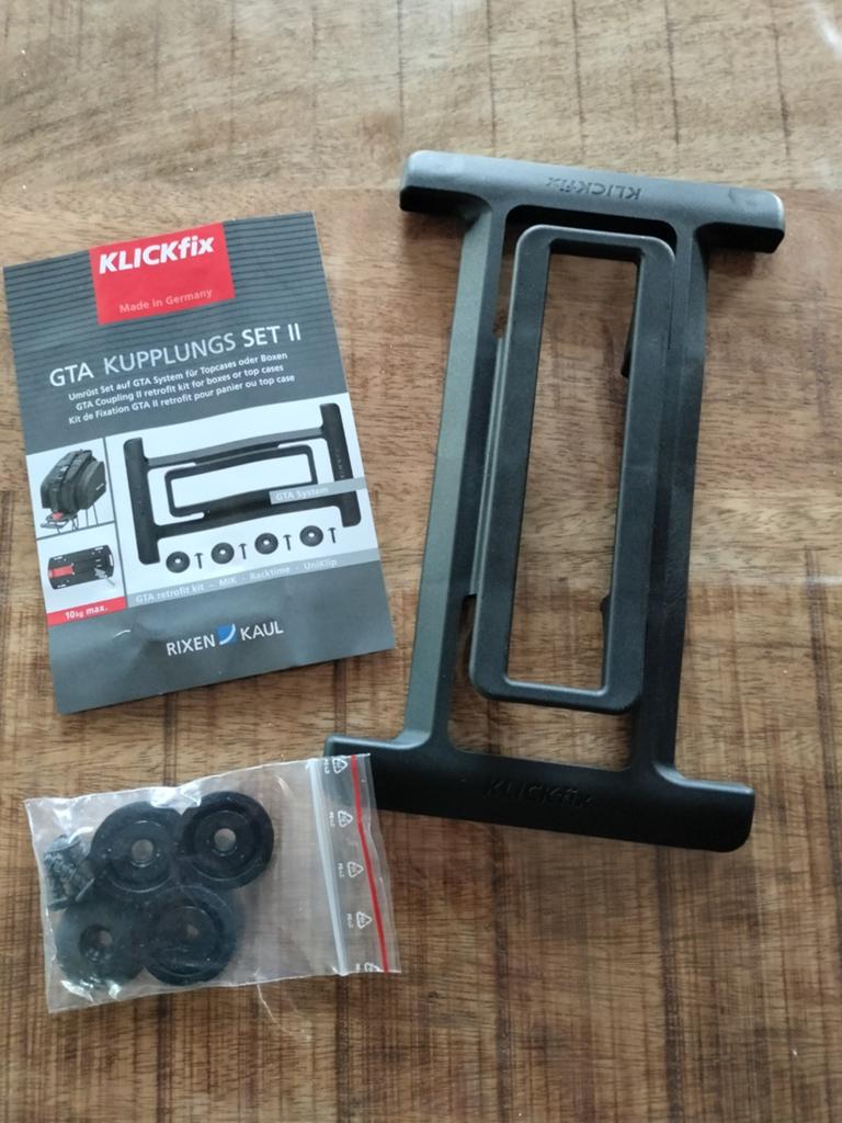 Klickfix GTA Koppeling Set II - Bagagedrager Adapter, Ophalen of Verzenden, Nieuw, Klickfix