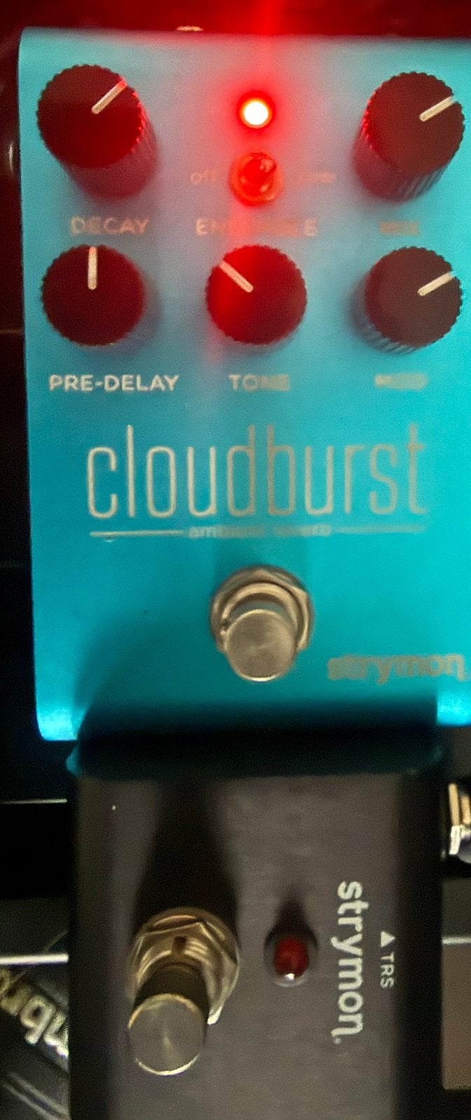 Strymon Cloudburst+Strymon switch, Muziek en Instrumenten, Ophalen, Zo goed als nieuw
