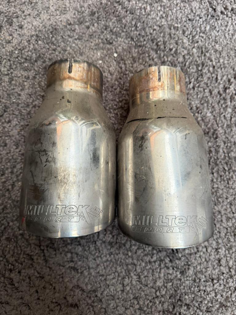 Milltek eindtips golf 5/6R, Auto-onderdelen, Uitlaatsystemen, Ophalen of Verzenden, Nieuw