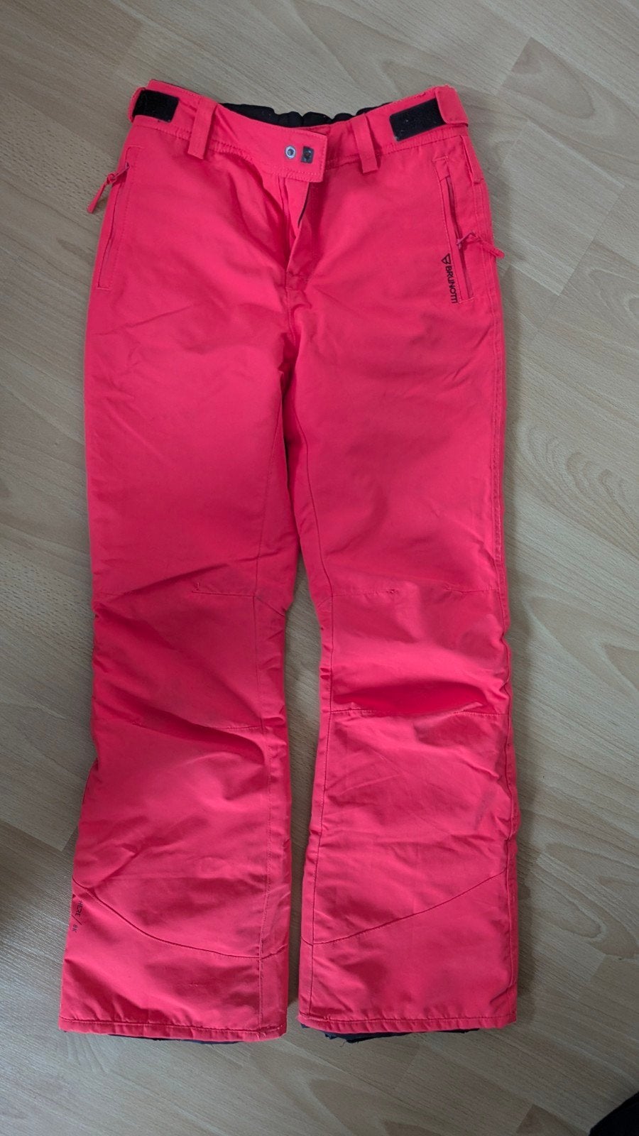 Brunotti skibroek maat 164 - Neon Roze, Broek, Gebruikt, Jongen of Meisje, Ophalen of Verzenden