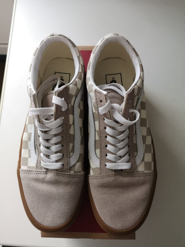 Vans sneakers, Beige, Ophalen of Verzenden, Vans, Sneakers of Gympen