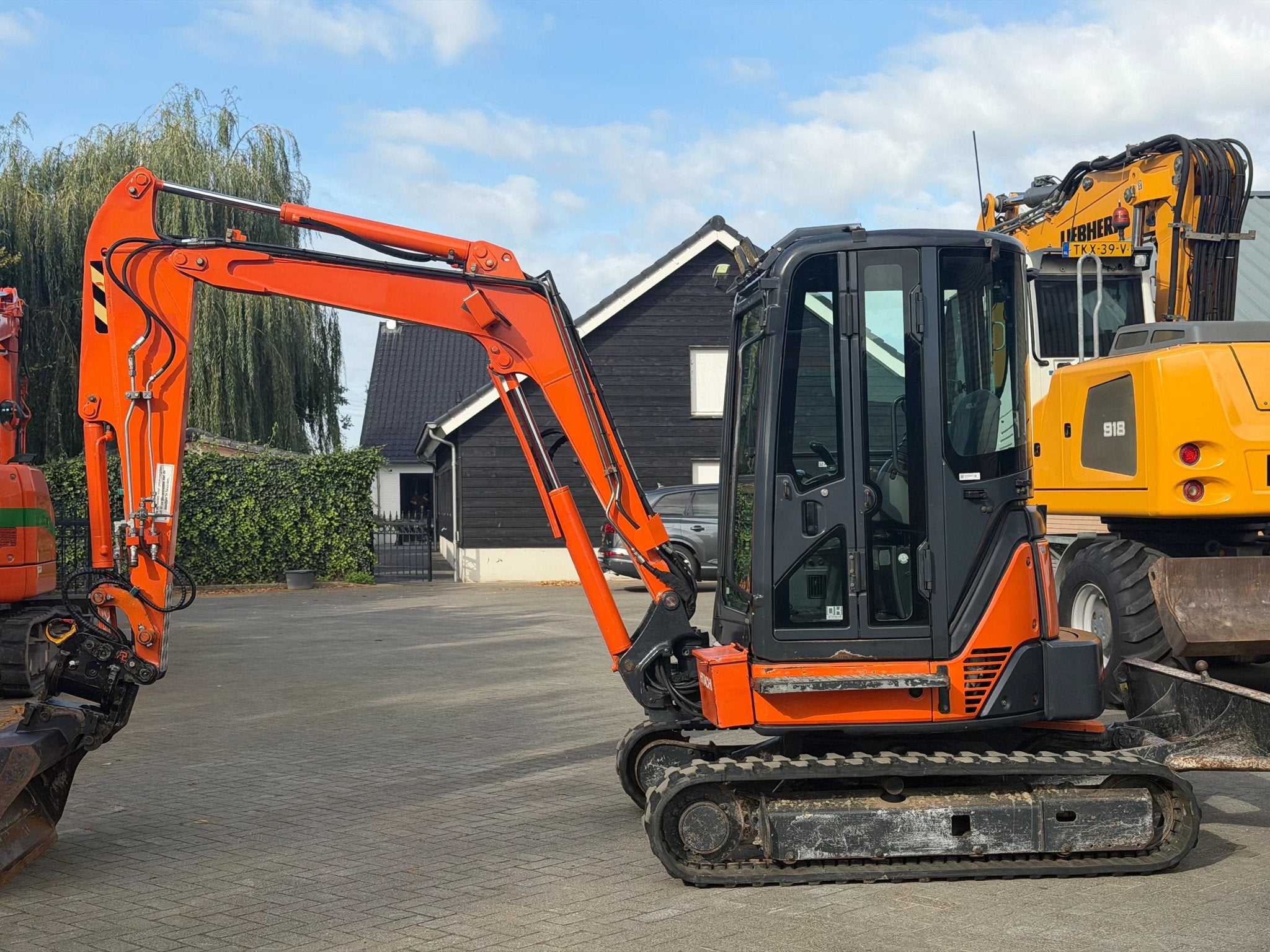 Hitachi ZX35U-2 CLR (bj 2008), Graafmachine