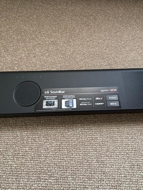 LG Soundbar DS77TY, Ophalen, Bluetooth, Nieuw