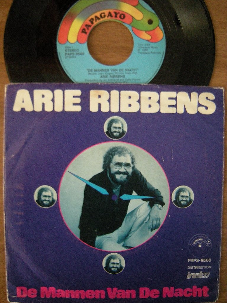 Arie Ribbens (De Mannen Van De Nacht), Gebruikt, 7 inch, Ophalen of Verzenden, Pop