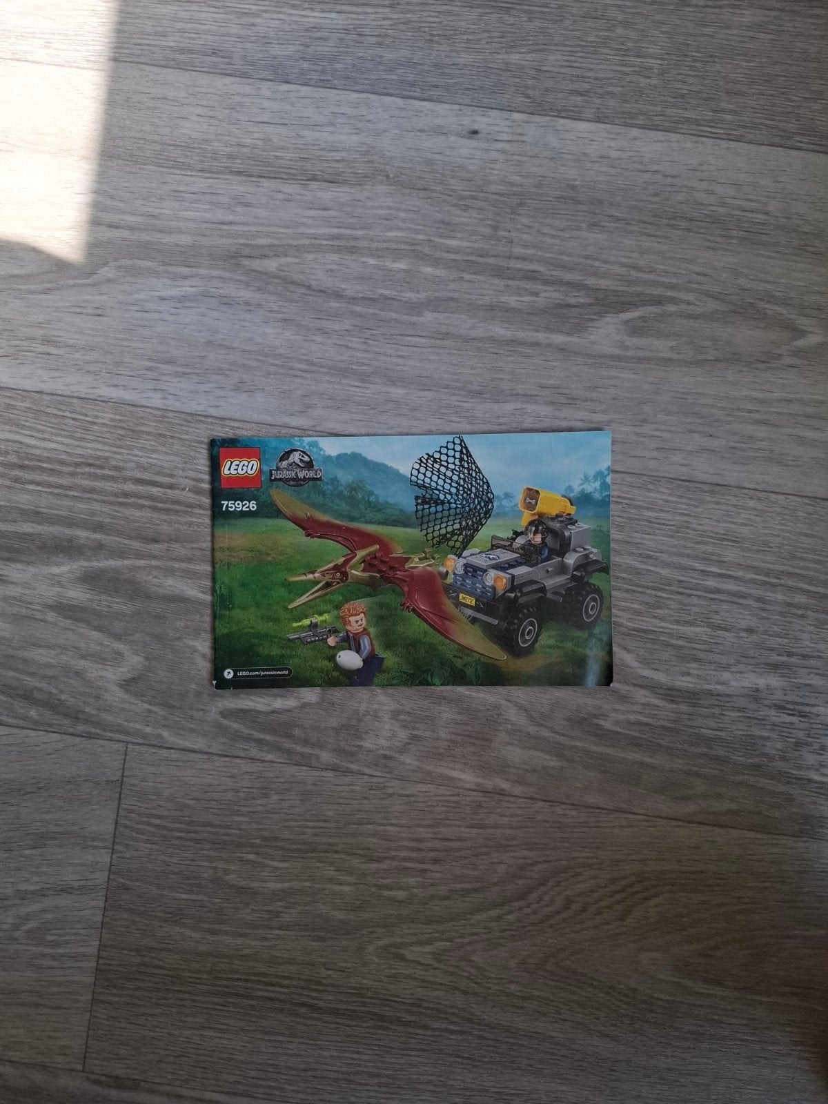 LEGO Jurassic World 75926 Pteranodon Chase instructieboekje, Gebruikt, Jurassic World, Lego, Overige typen