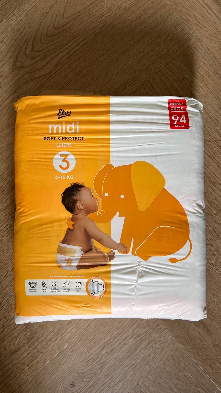 Luiers maat 3 Etos, Ophalen of Verzenden, Nieuw