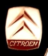 Citroën pin- rood-wit emaile, Verzenden, Nieuw, Transport, Speldje of Pin