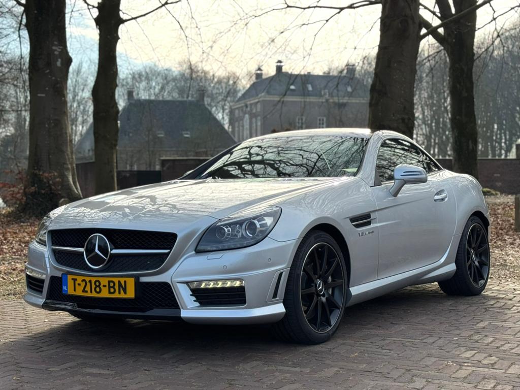 Mercedes-Benz SLK 5.5 Slk55 AMG Roadster AUT 2012 Grijs, Automaat, 5461 cc, Achterwielaandrijving, 8 cilinders