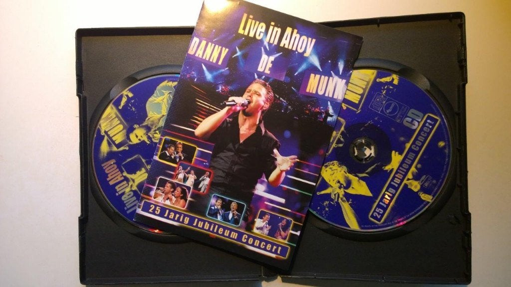 Danny de Munk - Live In Ahoy 25 Jarig Jubileum Concert (DVD), Alle leeftijden, Ophalen of Verzenden, Zo goed als nieuw