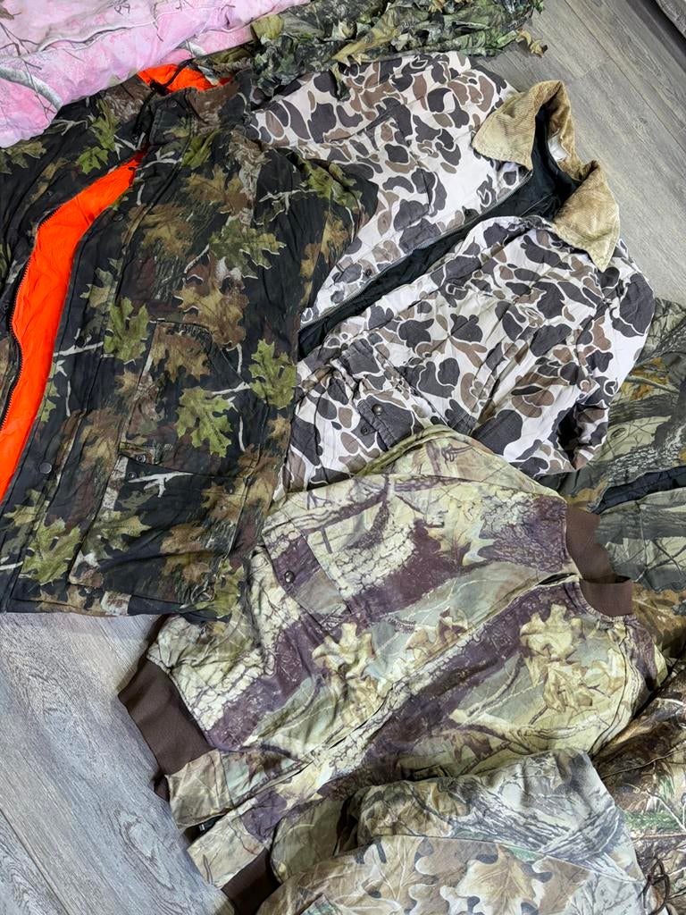 Partij - Vintage Camo Jackets 8x Realtree, Ophalen of Verzenden, Gedragen