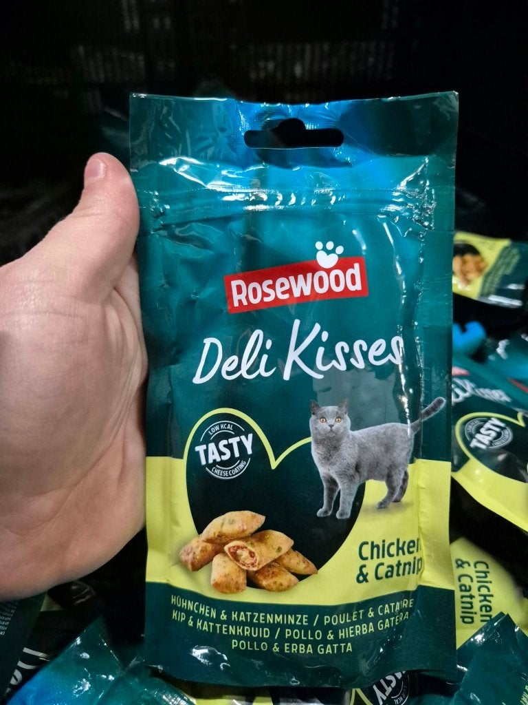 Partij kattensnacks Rosewood kip catnip kattensnoepjes 500s, Ophalen of Verzenden, Kat