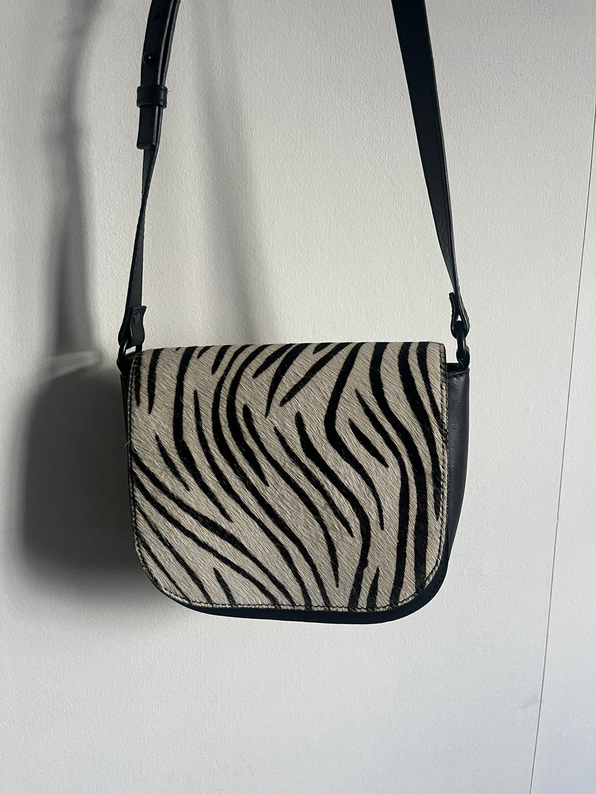 Yaya tas. Zebra print., Overige merken, Zwart, Nieuw, Ophalen of Verzenden