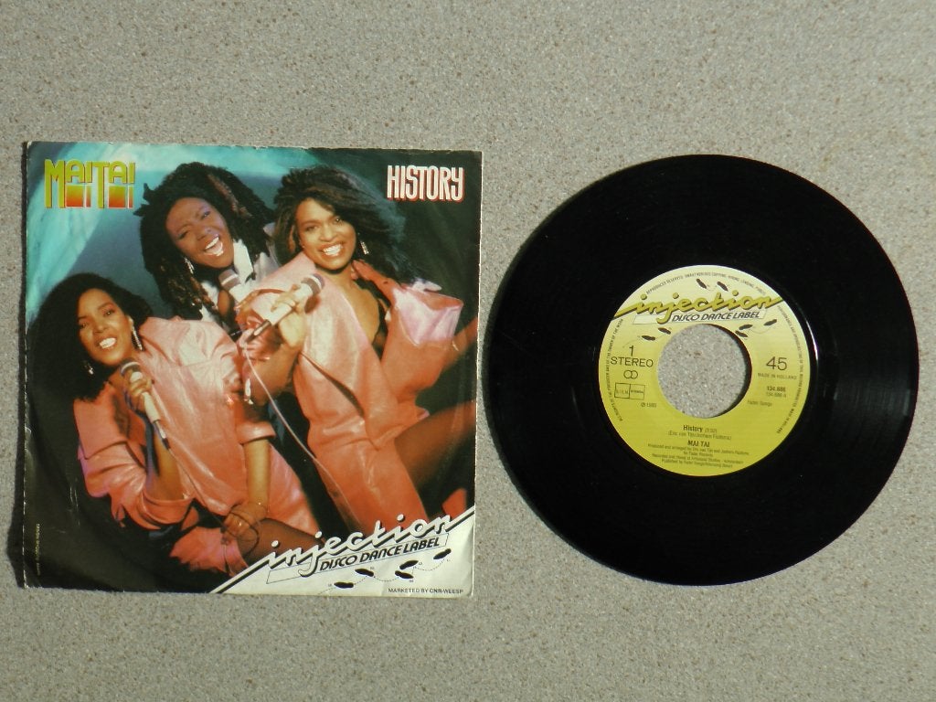 Mai Tai - History VINYL SINGLE, Gebruikt, 7 inch, Pop, Fotohoes