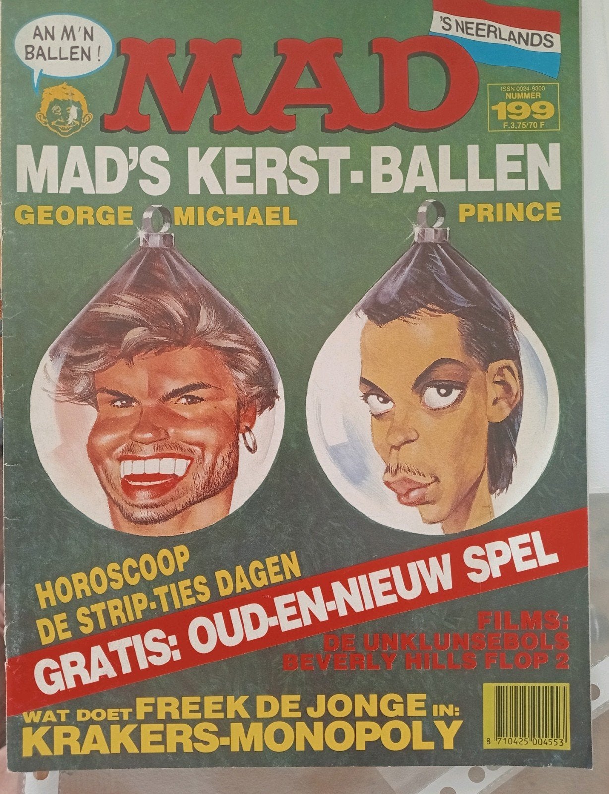 MAD Magazine #199 met Krakers-Monopoly, Ophalen of Verzenden, Gelezen
