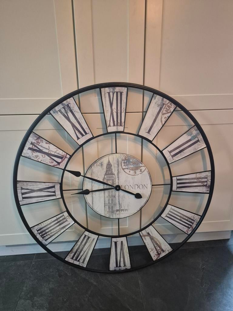 Klok 100cm, Ophalen, Gebruikt, Wandklok