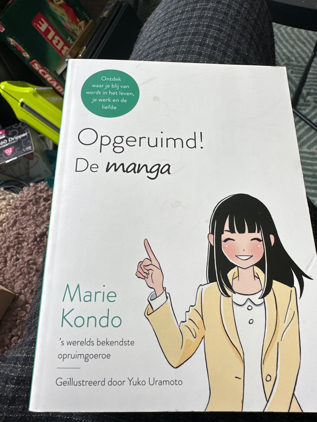 Opgeruimd! De manga - Marie Kondo, Boeken, Eén stripboek, Ophalen of Verzenden, Zo goed als nieuw